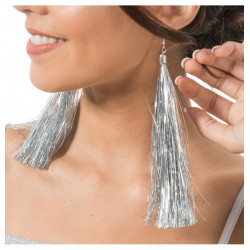 BOUCLES D'OREILLES H17cm...