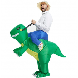 DINOSAURE PORTEUR GONFLABLE