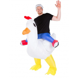 POULET PORTEUR GONFLABLE