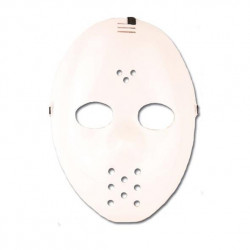 MASQUE DE HOCKEY BLANC