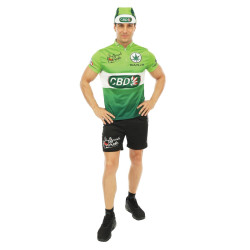 COUREUR CYCLISTE CBD GANJA...