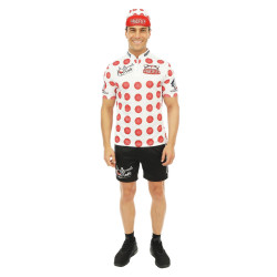 COUREUR CYCLISTE A POIS...