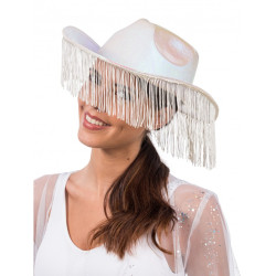 CHAPEAU COWBOY A FRANGES...