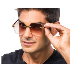LUNETTES VINTAGE CARRES...