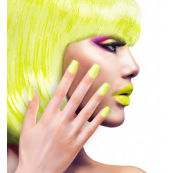 SET 12 ONGLES ADHESIFS FLUO...