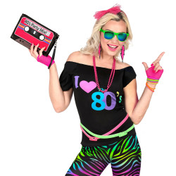 TEE-SHIRT I LOVE AN.80'S...