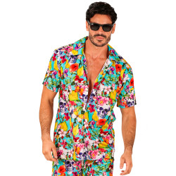 CHEMISE HAWAI CRANES ET...