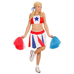 CHEERLEADER POMPOM GIRL FEM.S