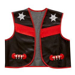 GILET COWBOY ENFANT 8/10ANS...