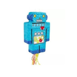 PINATA ROBOT BLEU