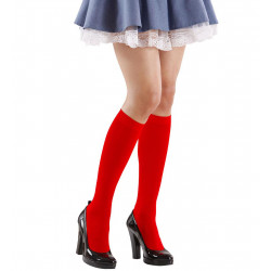 CHAUSSETTES HAUTES ROUGES...