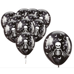 10 BALLONS EN LATEX...
