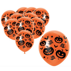 10 BALLONS EN LATEX...