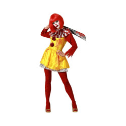 CLOWN DIABOLIQUE ROBE JAUNE...
