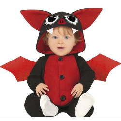 CHAUVE-SOURIS ROUGE/NOIR...