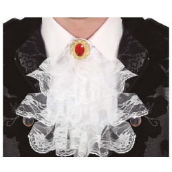 JABOT PLASTRON AVEC RUBIS...