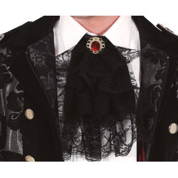 JABOT PLASTRON AVEC RUBIS...