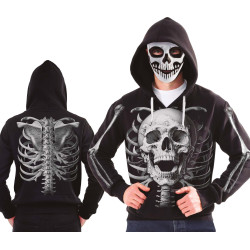 SWEAT A CAPUCHE NOIR...