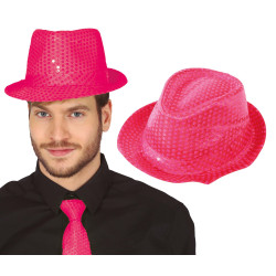 CHAPEAU FUNKY SEQUINS FLUO...
