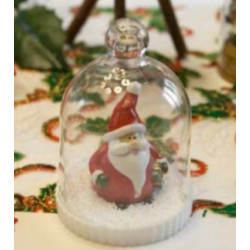 CLOCHE AVEC PERE-NOEL...