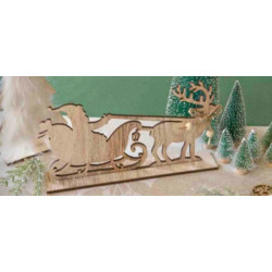 DECO TRAINEAU DU PERE-NOEL...