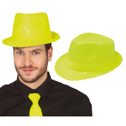 CHAPEAU FUNKY SEQUINS FLUO...