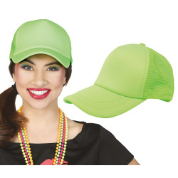 CASQUETTE FLUO VERTE