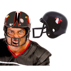 CASQUE FOOT AMERICAIN NOIR