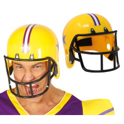 CASQUE FOOT AMERICAIN JAUNE