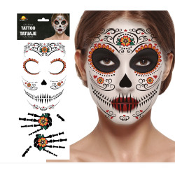 TATOUAGE VISAGE DAY OF THE...