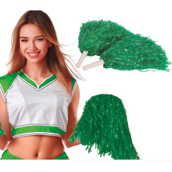 2 POMPOMS ECO VERTES