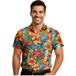 CHEMISE HAWAI HOM.L (52-54)...