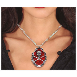 COLLIER MEDAILLON PIERRE...