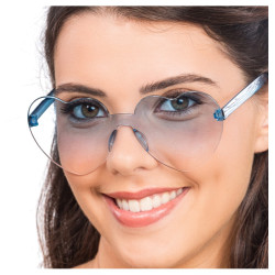 LUNETTES FORME COEUR VERRES...