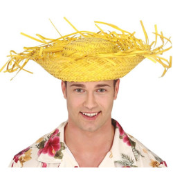 CHAPEAU ANTILLAIS EN PAILLE...