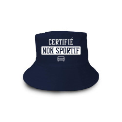 BOB CERTIFIE NON SPORTIF