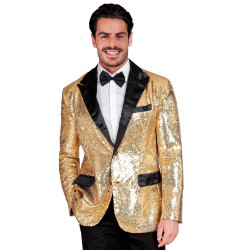 VESTE LUXE A PAILLETTES...