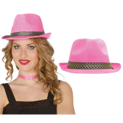CHAPEAU FUNKY FLUO ROSE
