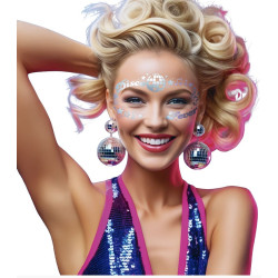 TATOUAGE DE VISAGE GLITTER...