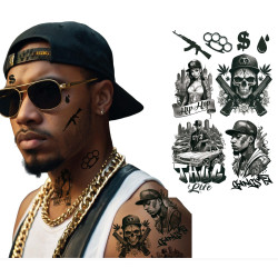 TATOUAGE THUG LIFE HIP-HOP