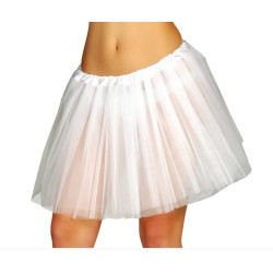 TUTU 40cm ADULTE BLANC