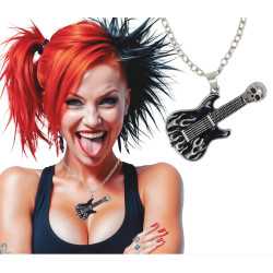 COLLIER GUITARE AVEC CRANE