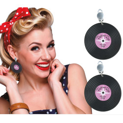 BOUCLES D'OREILLES DISQUES...