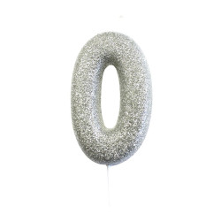 1 BOUGIE PAILLETTES 7cm...