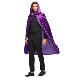 CAPE 170cm EN VELOURS AVEC...