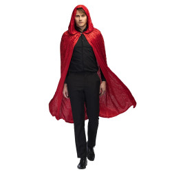 CAPE 170cm EN VELOURS AVEC...