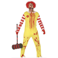 CLOWN RONALD ZOMBIE HOM.XL