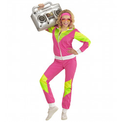 JOGGING 80'S ROSE MIXTE.L