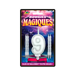 BOUGIE MAGIQUE + 4 TORSADES...