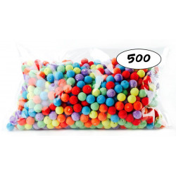 500 BOULES MULTICOLORES CEE